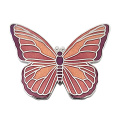 Fashion Design Custom Logo Antisocial Butterfly Revers Pin